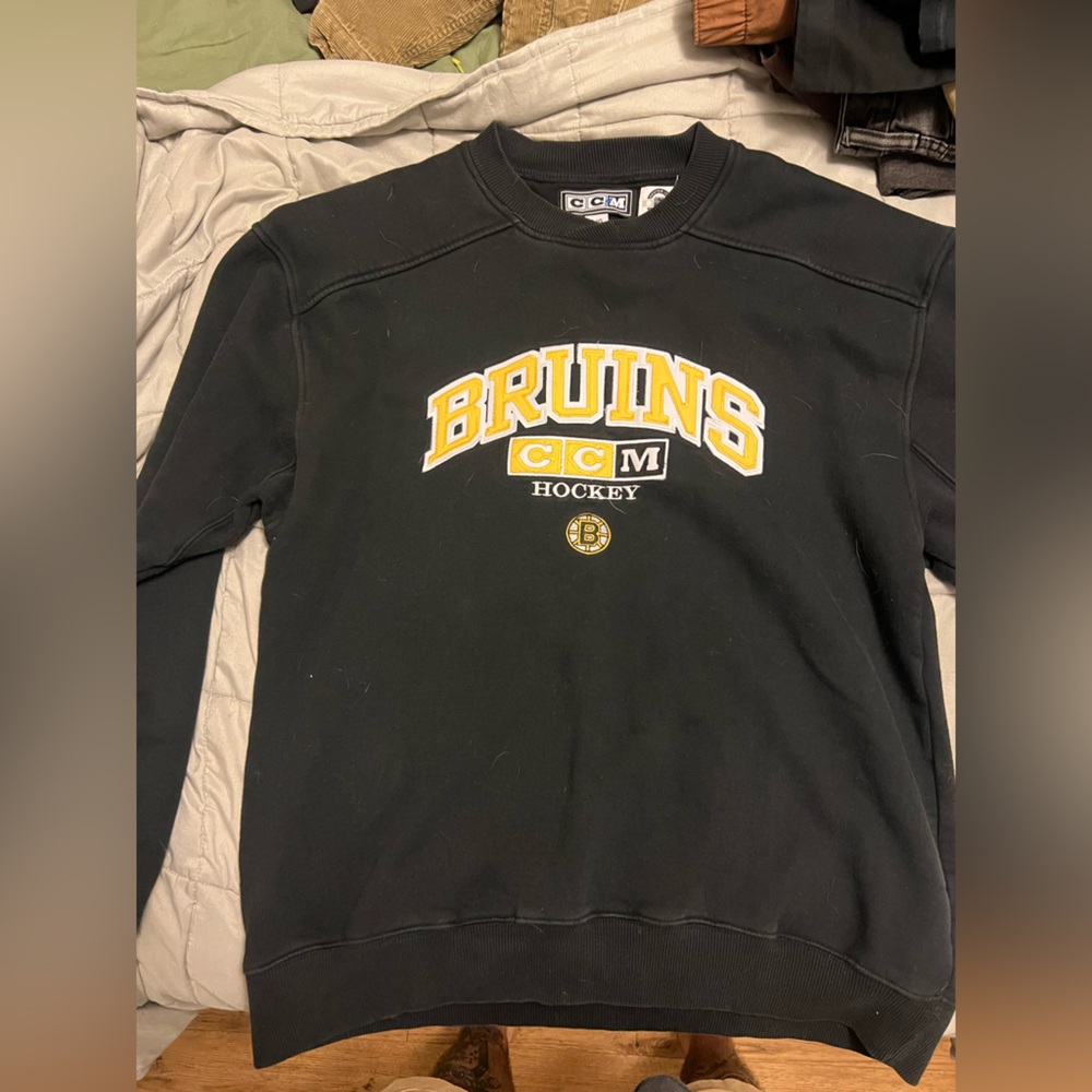 Ccm Boston bruins crew neck